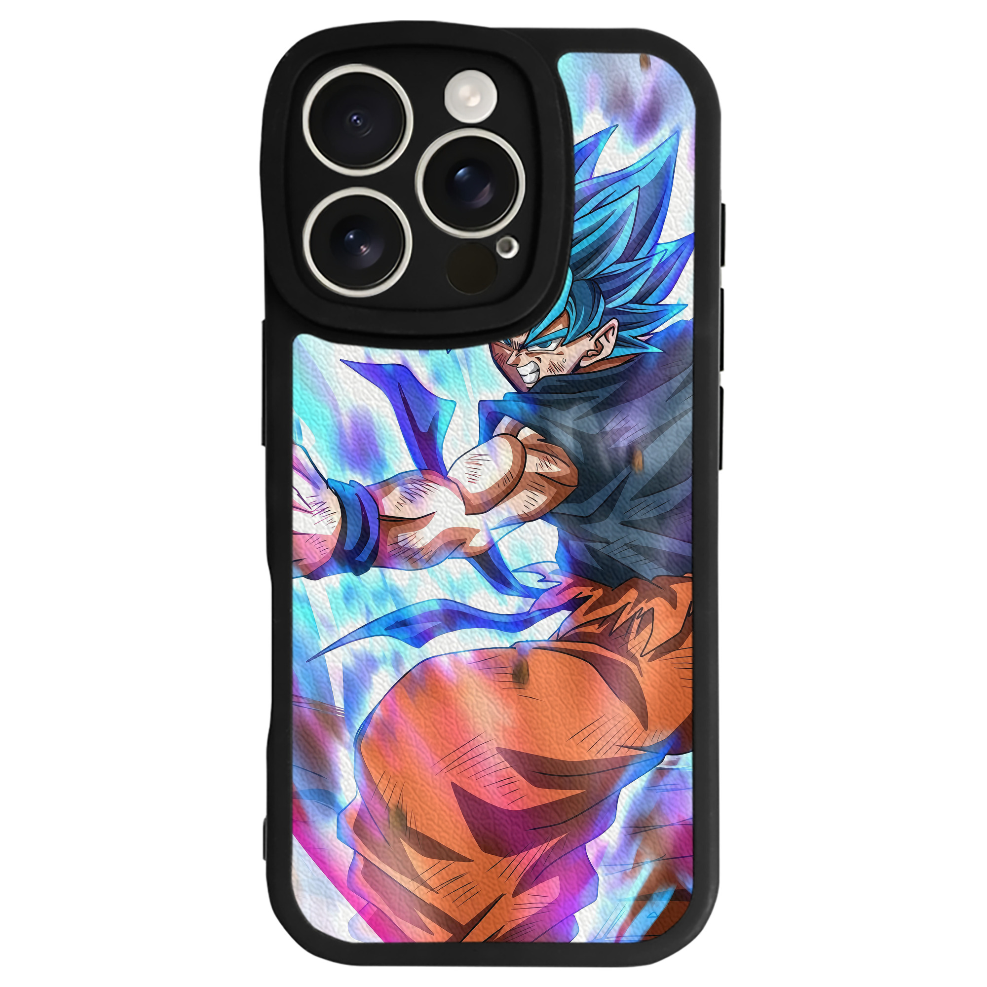 （画像用） ドラゴンボール DRAGON BALL 【iPhone 16シリーズ対応】シリコンスマホケース（レザー調） 材質：シリコン